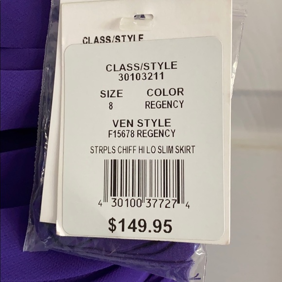 NWT David’s Bridal High-Low Dress - Picture 3 of 5